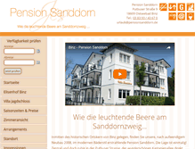 Tablet Screenshot of pensionsanddorn.de